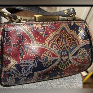 Elegant Multicolor Patterned Women's Bag